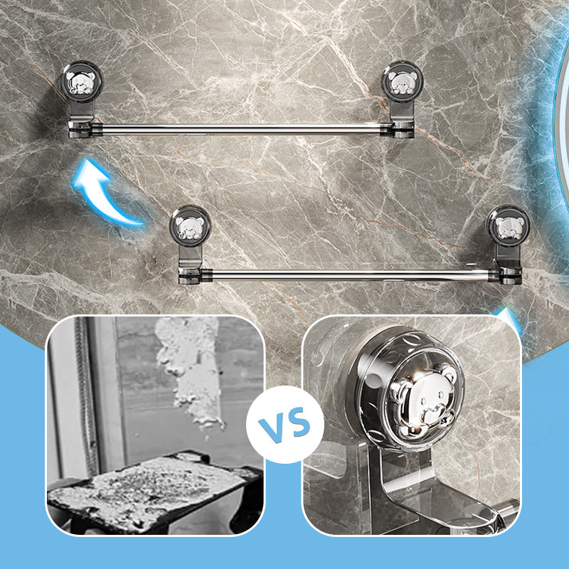 🔥2025 Bad Varmt salg✨Justerbar håndklehenger med sugekopp